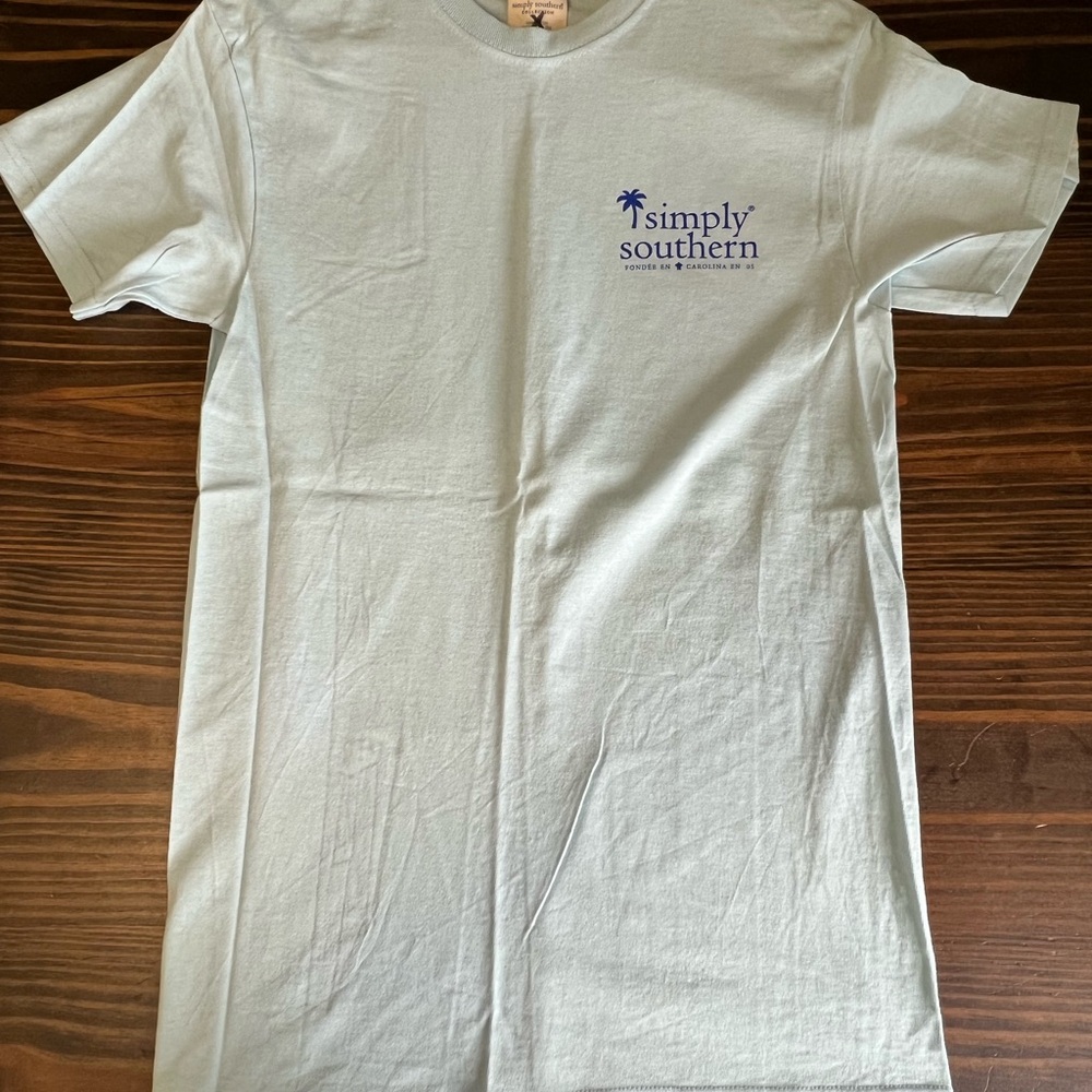 Simply Southern Light Blue T-Shirt